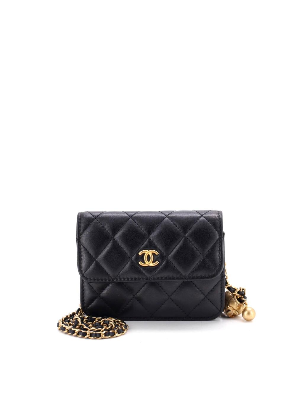 Chanel Pearl Crush Flap Clutch With #321073C28B